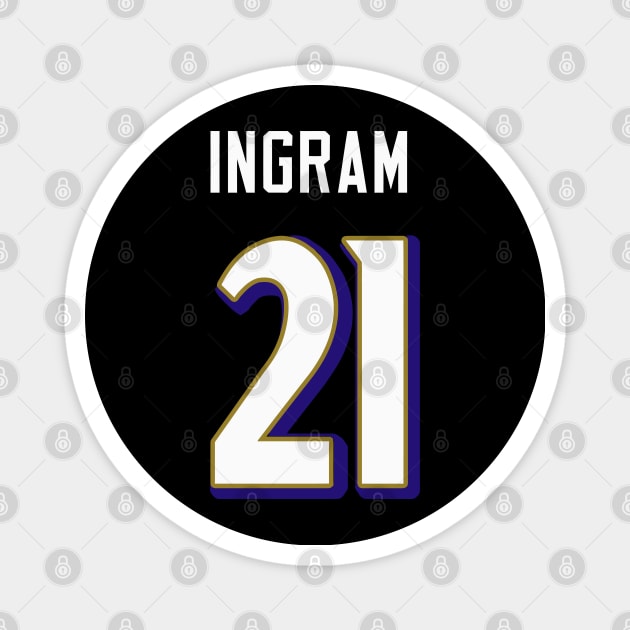 Mark Ingram Magnet by telutiga